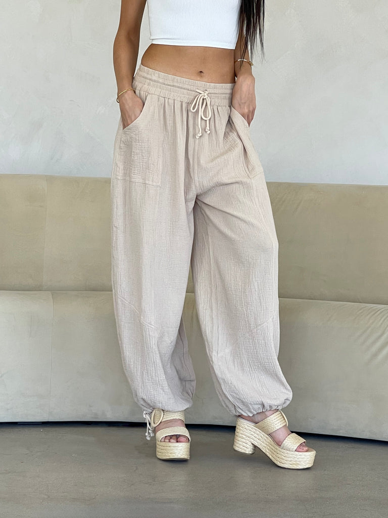 Elevated Cotton Pants