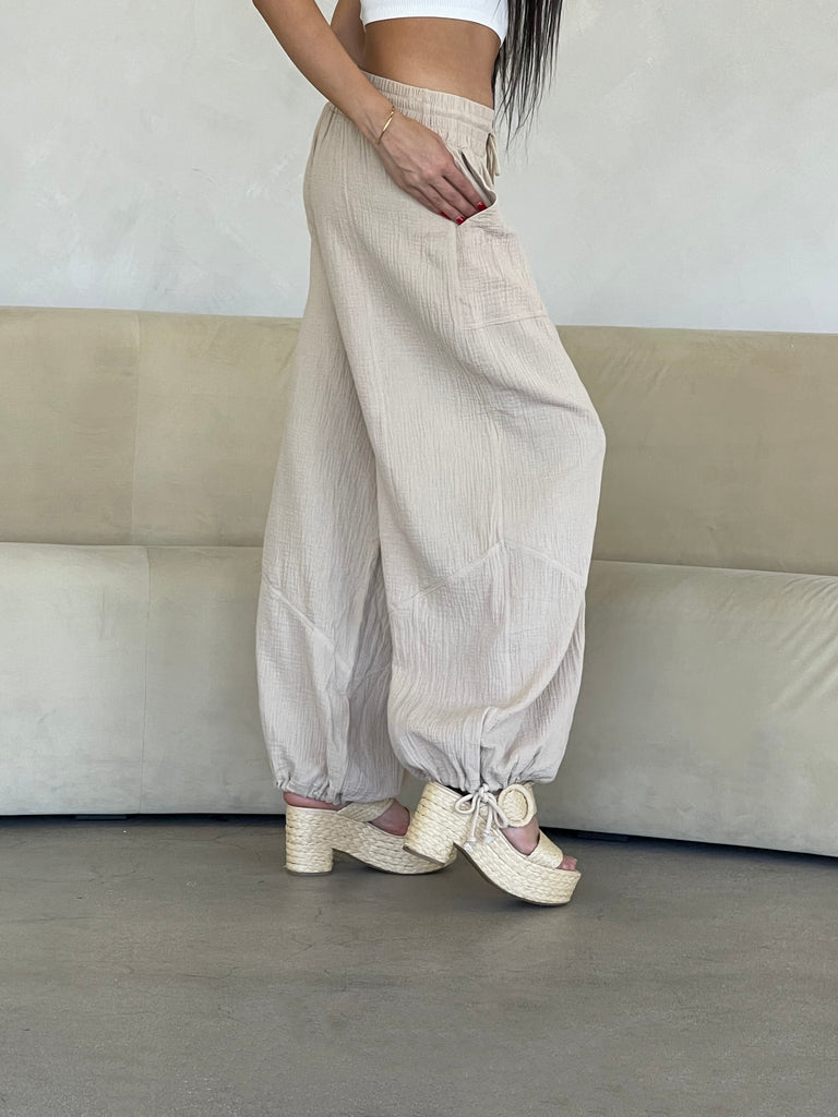 Elevated Cotton Pants