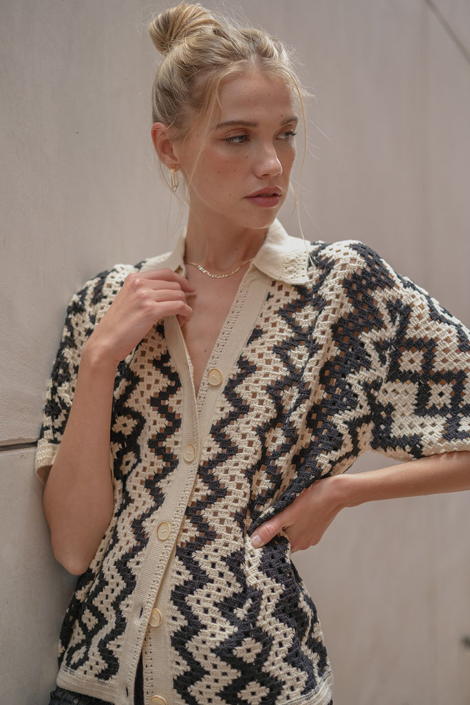 Summer Crochet Blouse